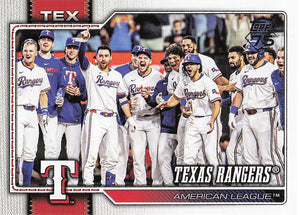 2026 Topps Baseball Texas Rangers #258