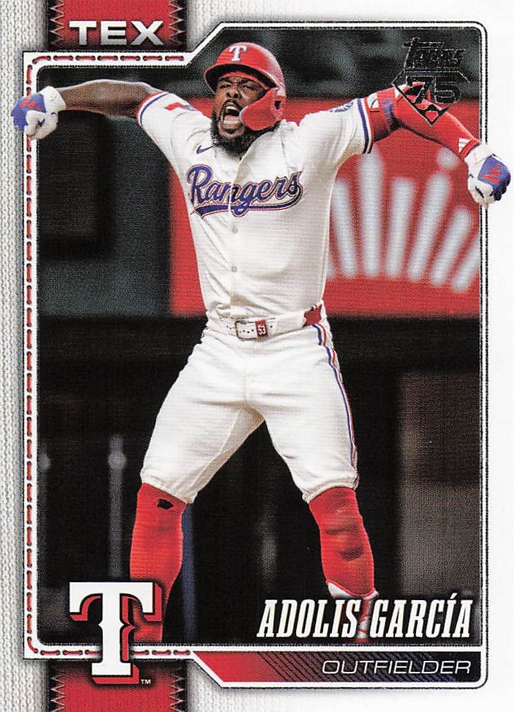 2026 Topps Baseball Adolis García #318