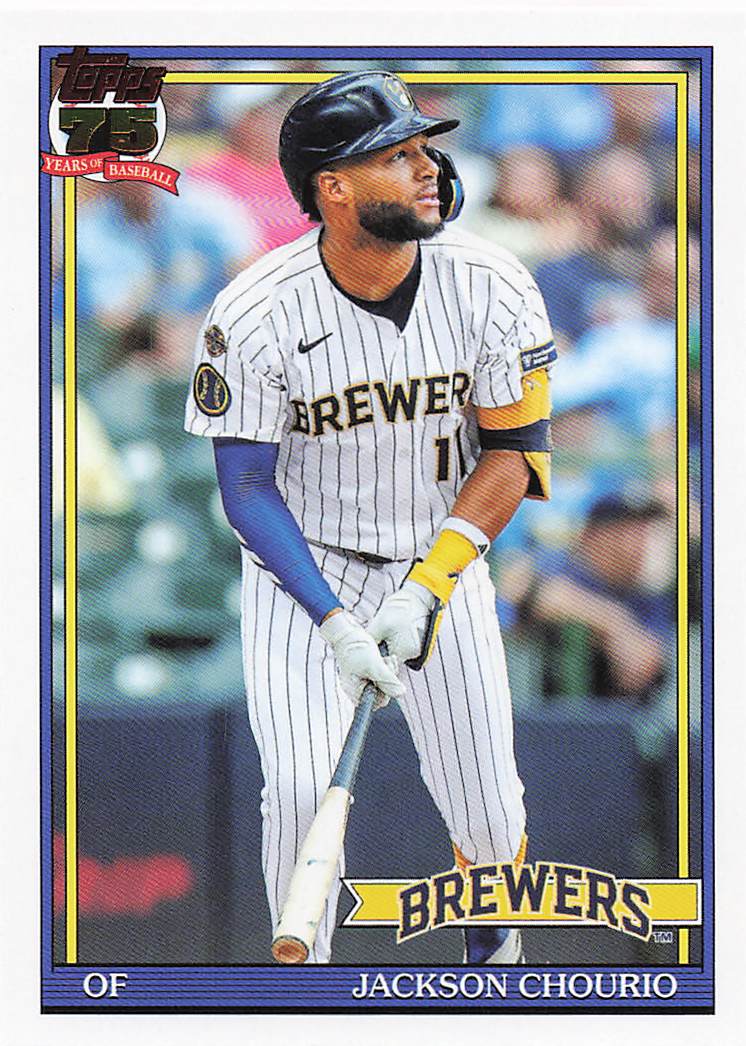 2026 Topps Baseball 1991 Topps Jackson Chourio #T91-18
