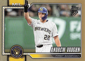 2026 Topps Baseball Gold 0226/2026 Andrew Vaughn #303