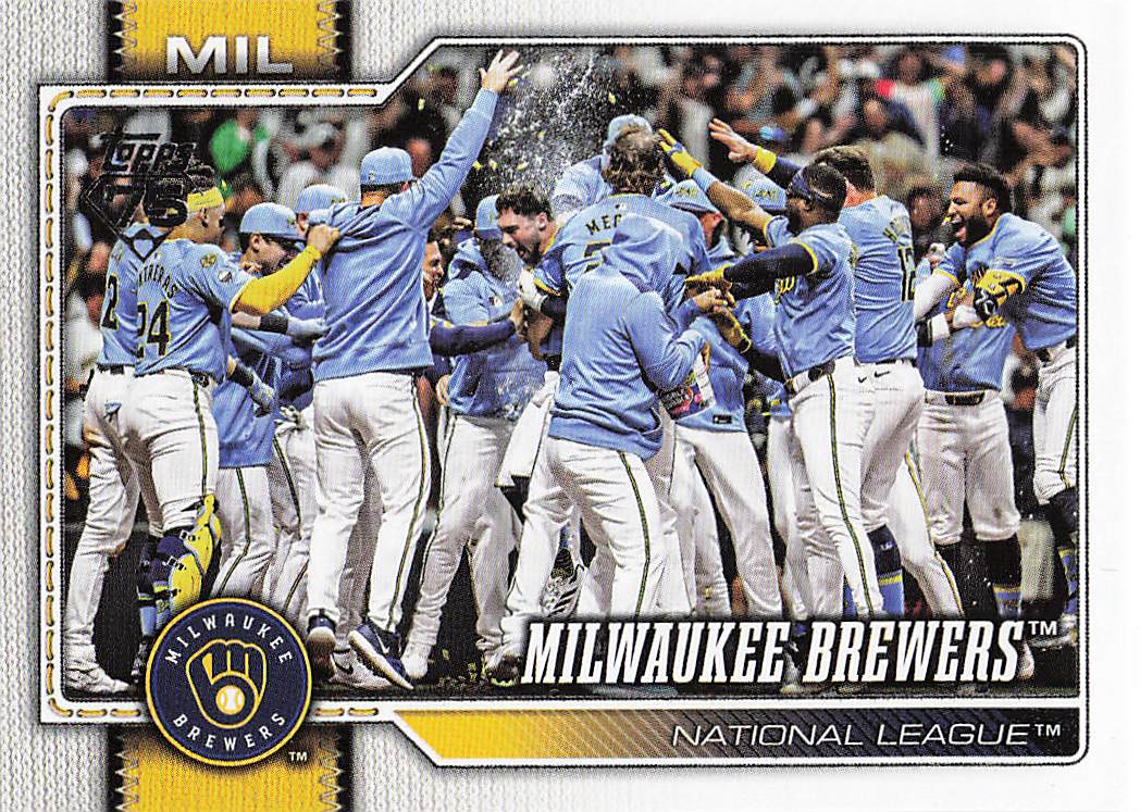 2026 Topps Baseball Milwaukee Brewers #107