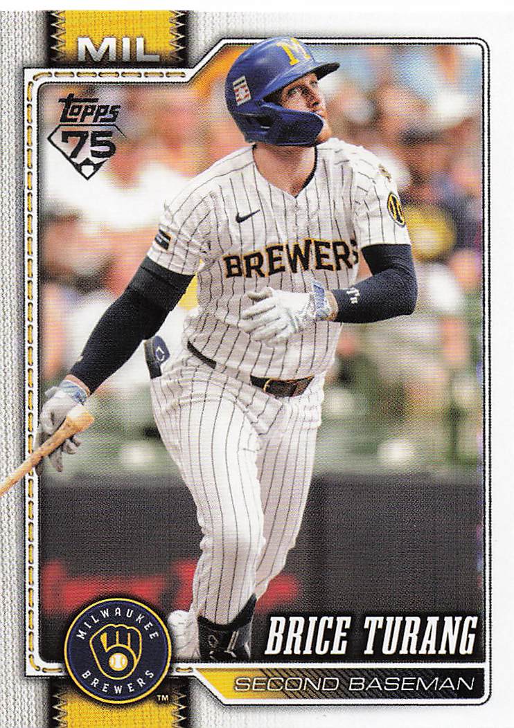 2026 Topps Baseball Brice Turang #105