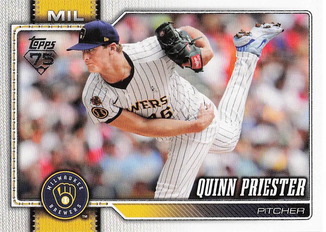 2026 Topps Baseball Quinn Priester #186