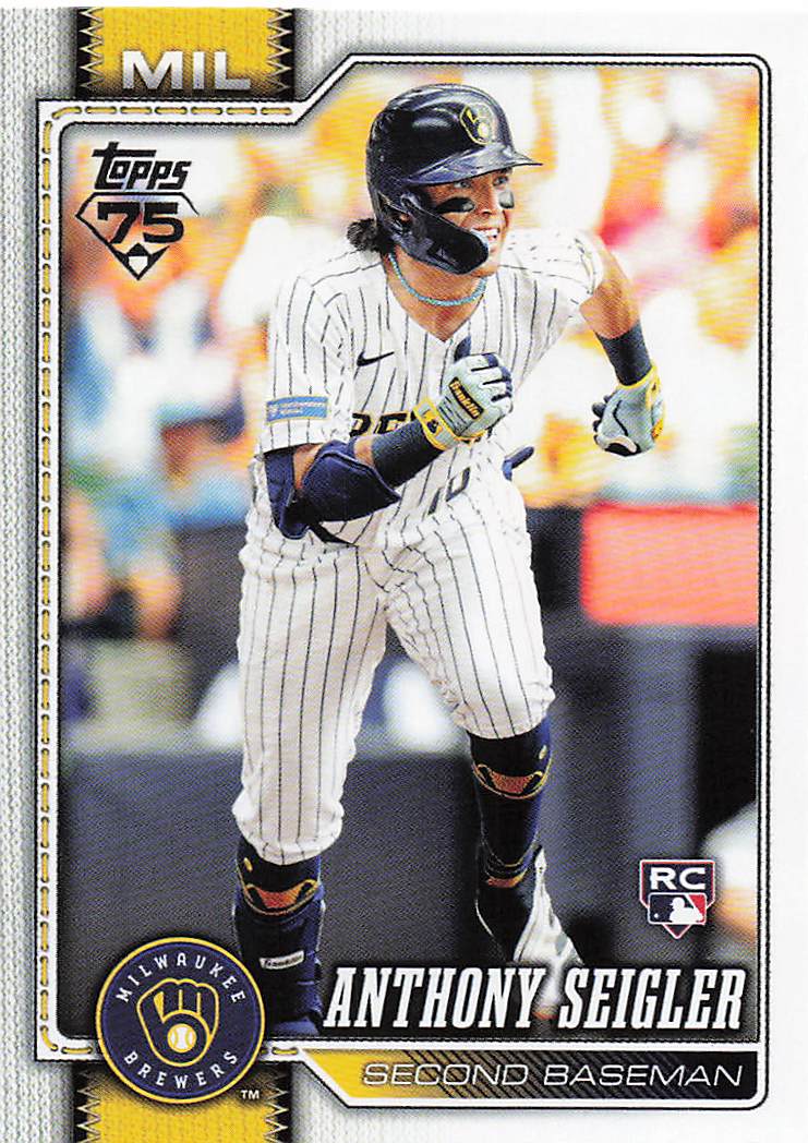 2026 Topps Baseball Anthony Seigler #286 Rookie