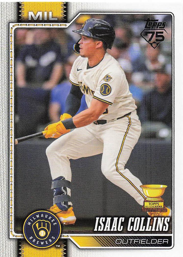 2026 Topps Baseball Isaac Collins #202