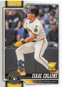 2026 Topps Baseball Isaac Collins #202