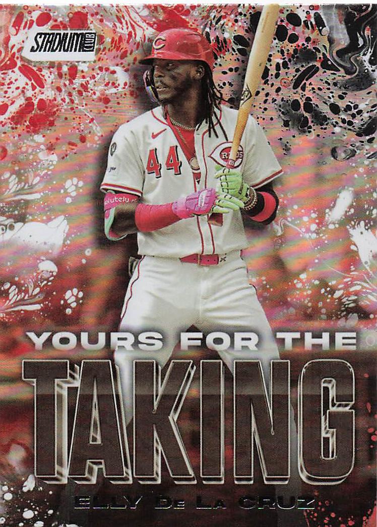2025 Stadium Club Baseball Yours for the Taking Elly De La Cruz #YK-20