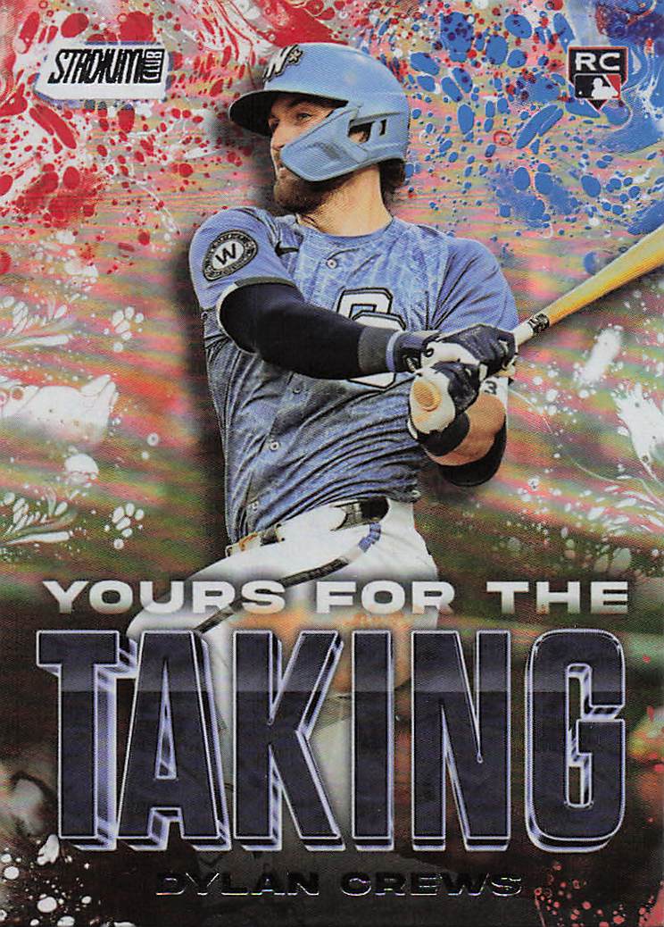 2025 Stadium Club Baseball Yours for the Taking Dylan Crews #YK-2