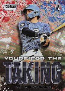 2025 Stadium Club Baseball Yours for the Taking Dylan Crews #YK-2