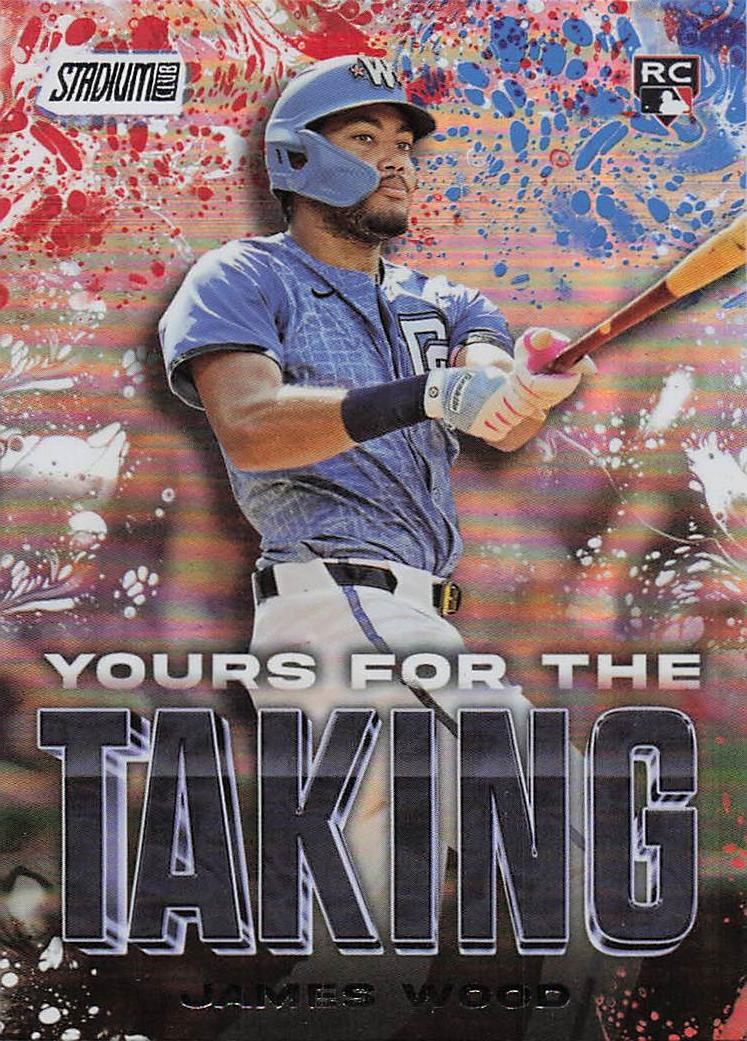 2025 Stadium Club Baseball Yours for the Taking James Wood #YK-1