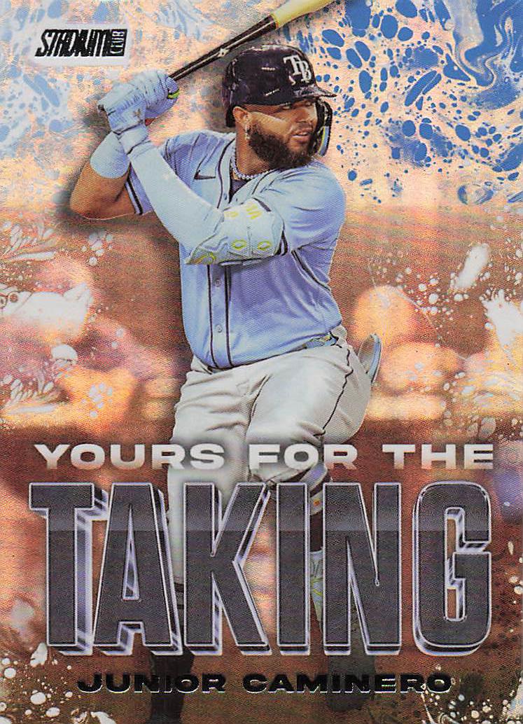 2025 Stadium Club Baseball Yours for the Taking Junior Caminero #YK-15