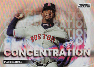 2025 Stadium Club Baseball Concentration Pedro Martinez #C-11