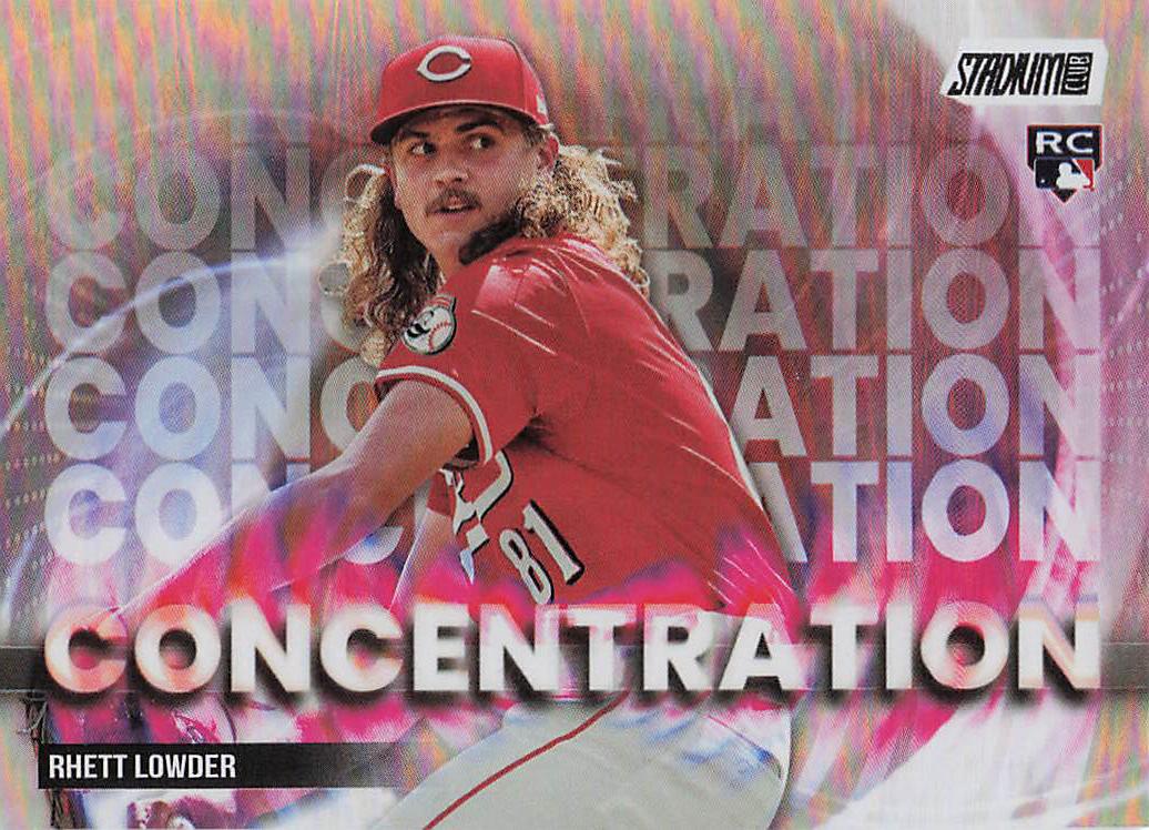 2025 Stadium Club Baseball Concentration Rhett Lowder #C-23