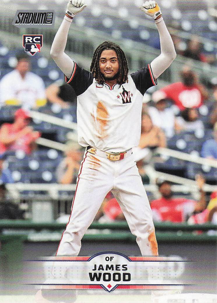 2025 Stadium Club Baseball James Wood #175 Rookie