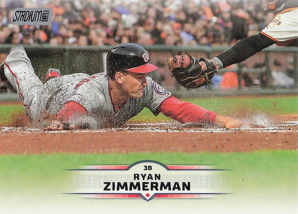 2025 Stadium Club Baseball Ryan Zimmerman #101