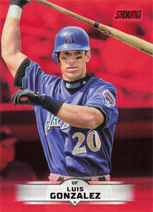 2025 Stadium Club Baseball Red Foil Luis Gonzalez #22