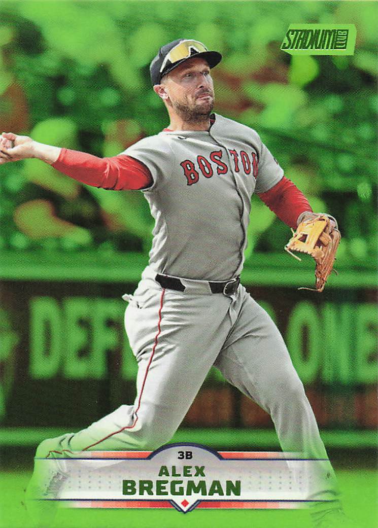 2025 Stadium Club Baseball Lime Green Alex Bregman #10