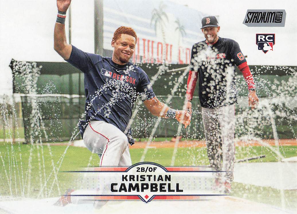2025 Stadium Club Baseball Kristian Campbell #34 Rookie