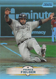 2025 Stadium Club Baseball Light Blue Foil Prince Fielder #161