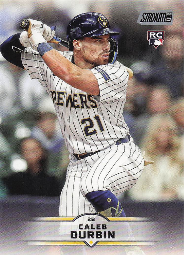 2025 Stadium Club Baseball Caleb Durbin #142 Rookie