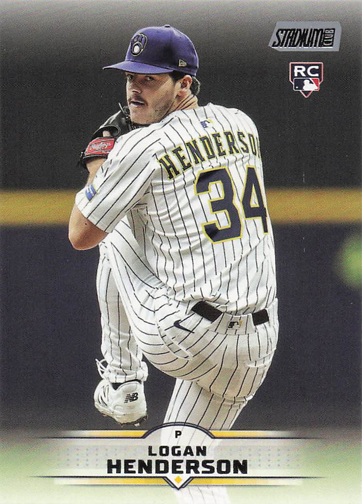2025 Stadium Club Baseball Logan Henderson #13 Rookie