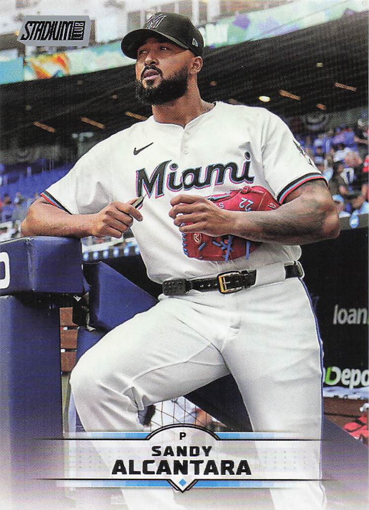 2025 Stadium Club Baseball Sandy Alcantara #120