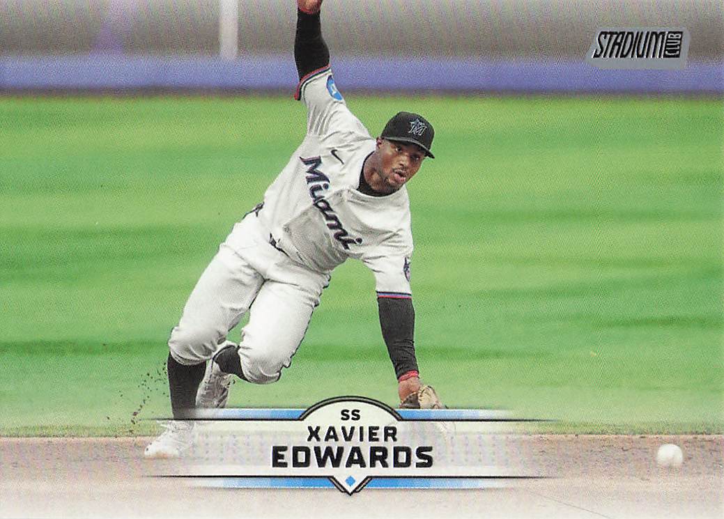 2025 Stadium Club Baseball Xavier Edwards #107