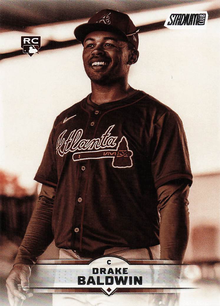 2025 Stadium Club Baseball Sepia Drake Baldwin #61 Rookie