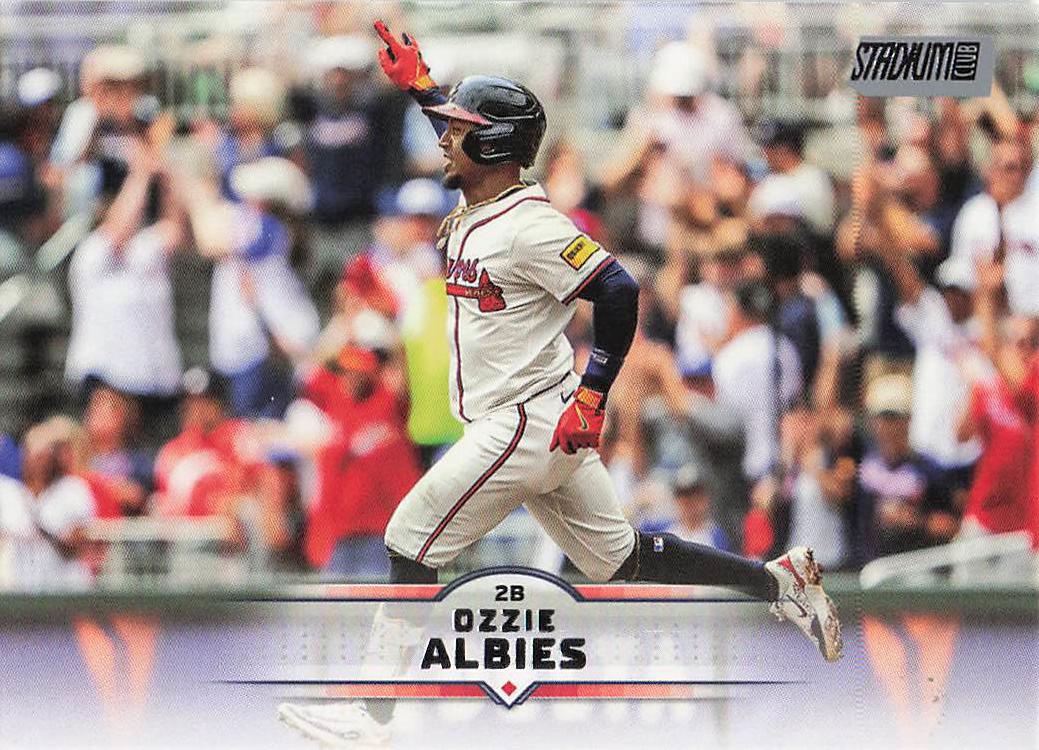 2025 Stadium Club Baseball Ozzie Albies #40