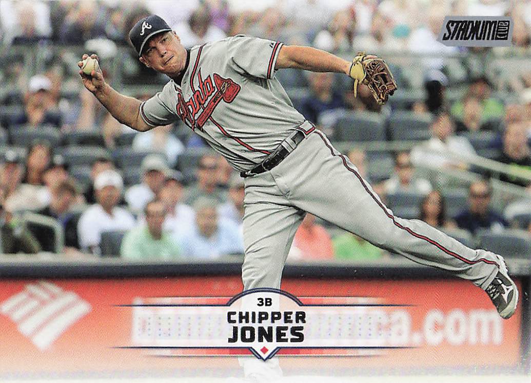 2025 Stadium Club Baseball Chipper Jones #84