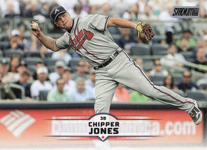 2025 Stadium Club Baseball Chipper Jones #84