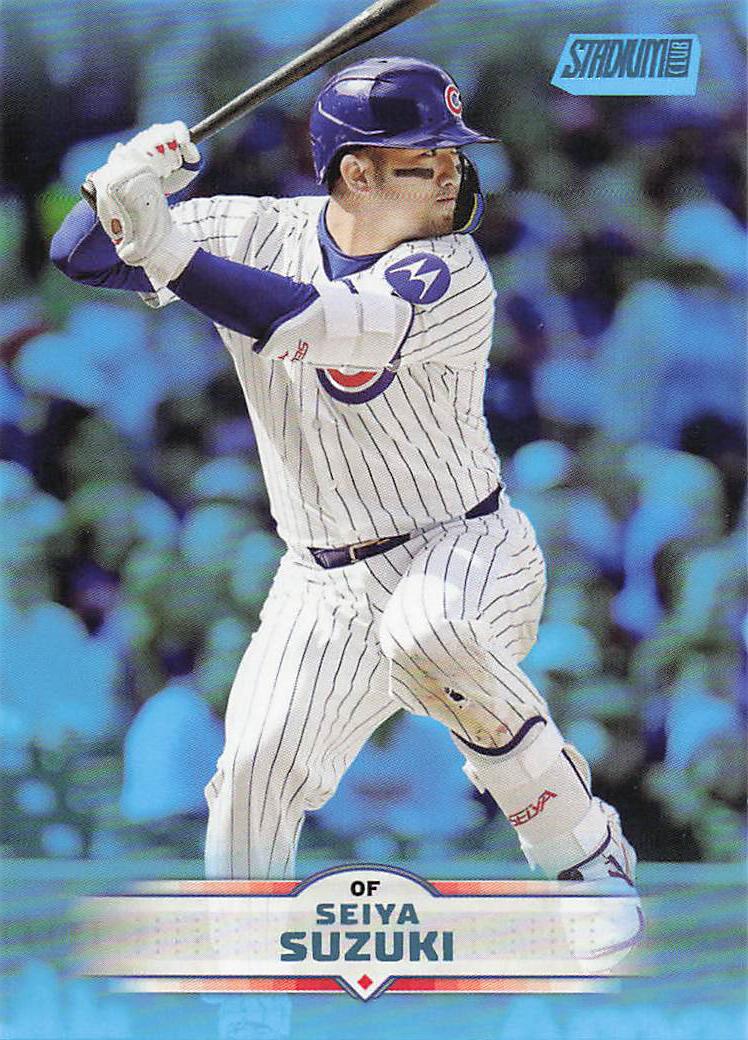 2025 Stadium Club Baseball Light Blue Foil Seiya Suzuki #63