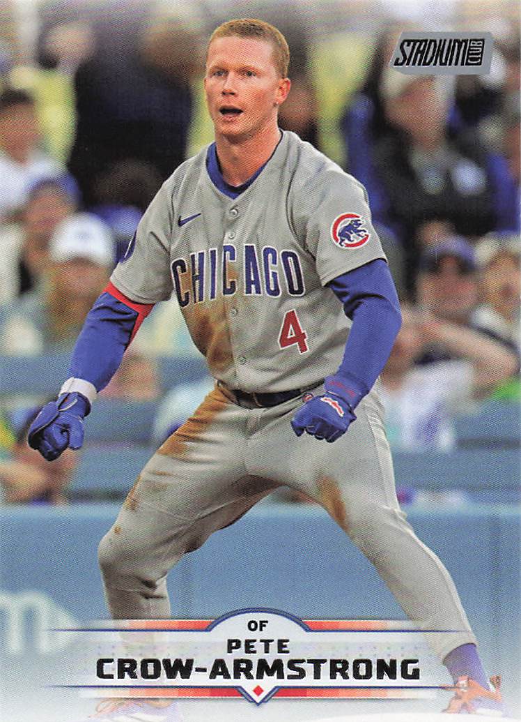 2025 Stadium Club Baseball Pete Crow-Armstrong #86