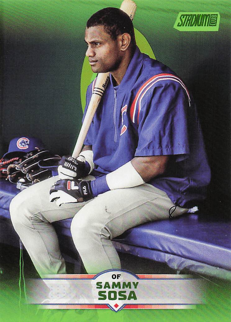 2025 Stadium Club Baseball Lime Green Sammy Sosa #46