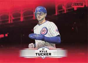 2025 Stadium Club Baseball Red Foil Kyle Tucker #77