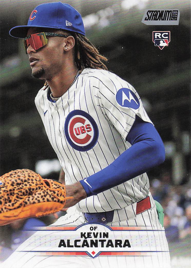 2025 Stadium Club Baseball Kevin Alcántara #91 Rookie