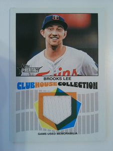 2026 Topps Heritage Baseball Clubhouse Collection Relics Brooks Lee #CCR-BL