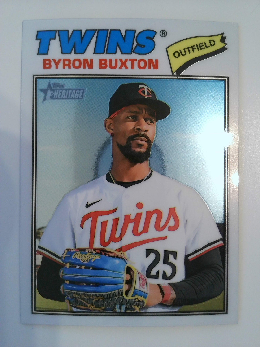 2026 Topps Heritage Baseball Chrome Byron Buxton #253