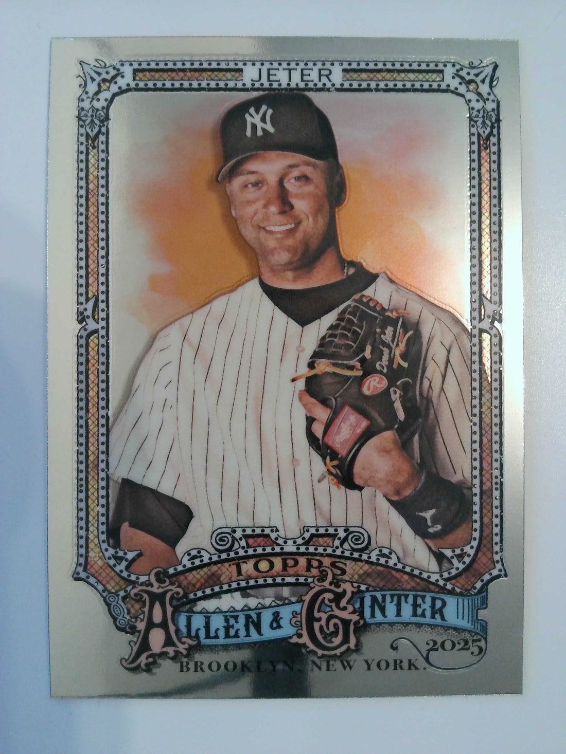 2025 Topps Allen & Ginter Baseball Chrome Derek Jeter #21
