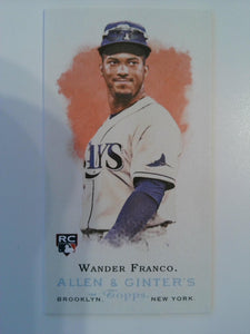 2022 Topps Allen & Ginter Mini 2006 A & G Rookie Design Wander Franco #RDV-1