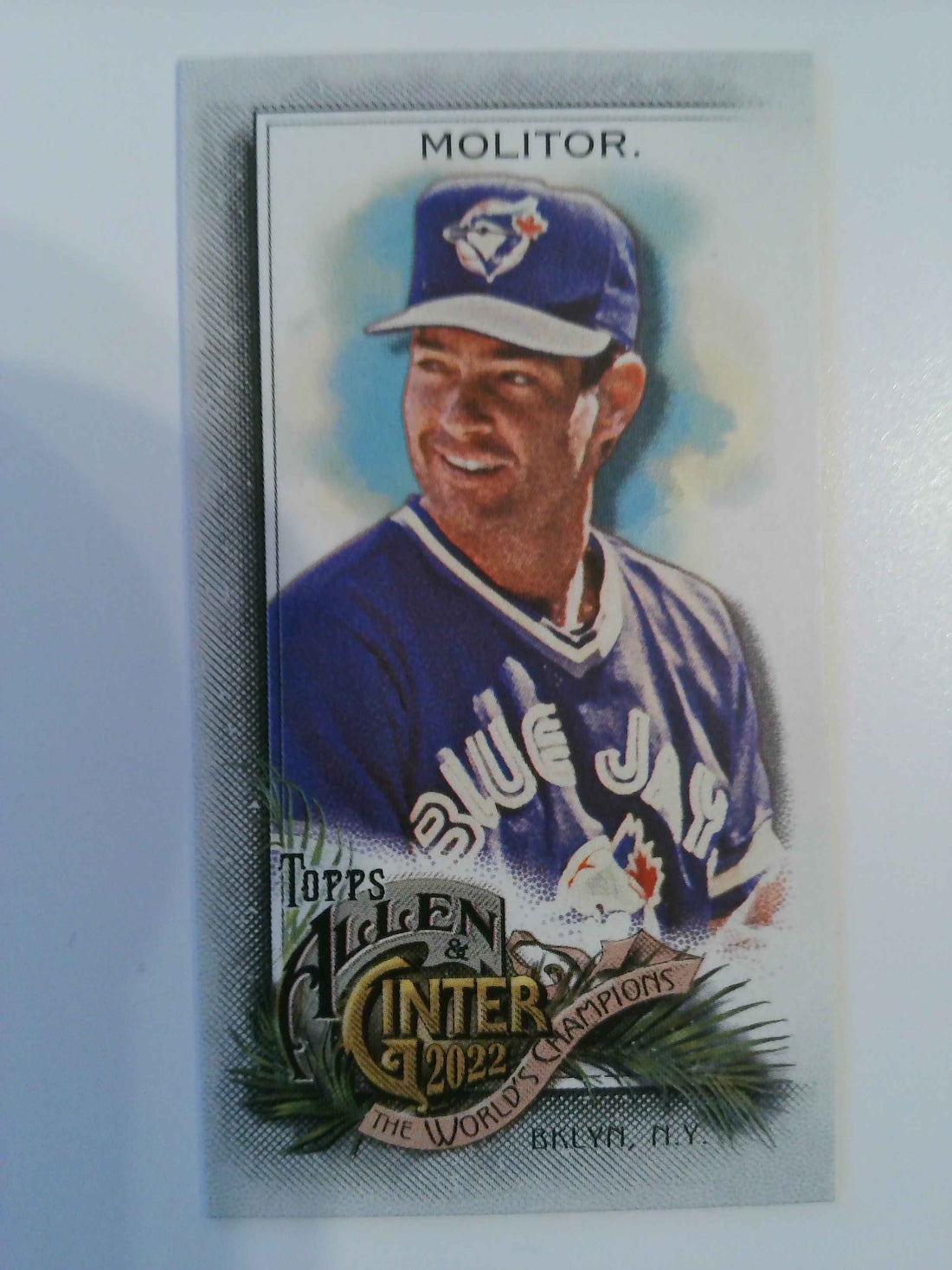 2022 Topps Allen & Ginter Baseball Mini Paul Molitor #NNO