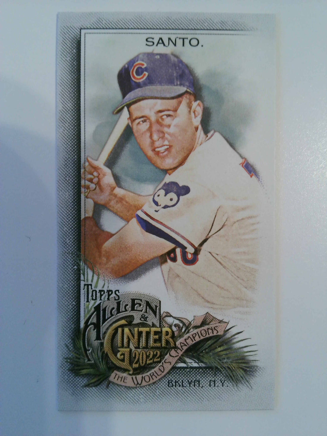 2022 Topps Allen & Ginter Chrome Baseball Mini Ron Santo #188