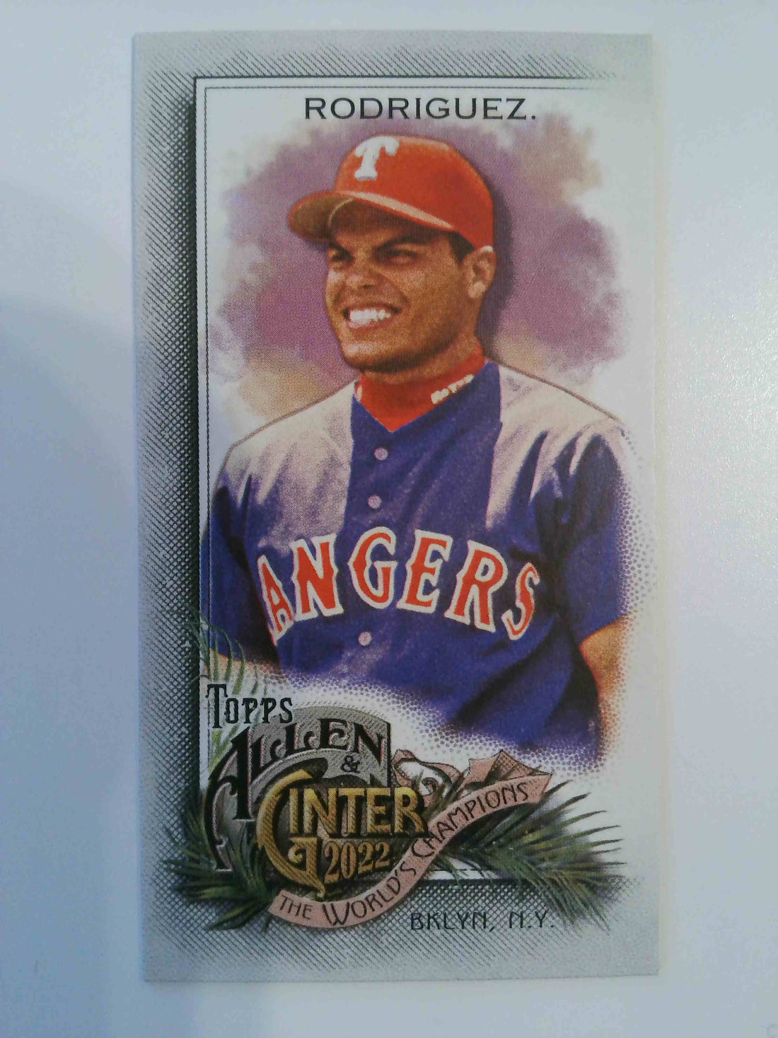 2022 Topps Allen & Ginter Baseball Mini Ivan Rodriguez #19