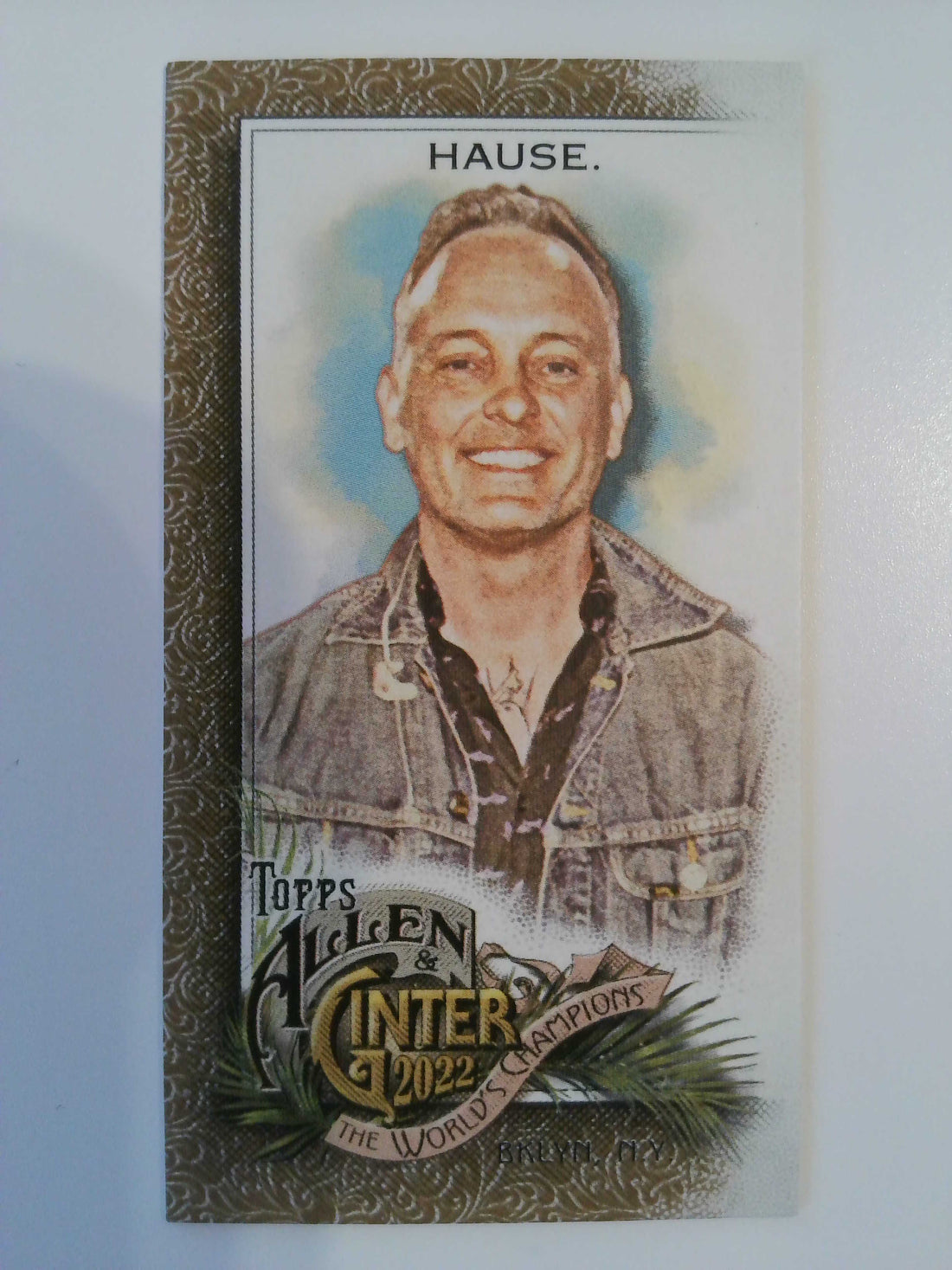 2022 Topps Allen & Ginter Baseball Mini Gold Border Dave Hause #261