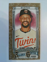 2025 Topps Allen & Ginter Baseball Mini Gold Border Byron Buxton #114