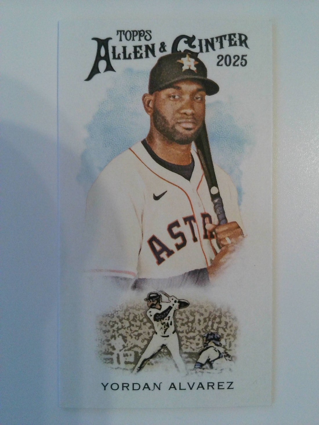 2025 Topps Allen & Ginter Baseball Mini 1889 N222 Yordan Alvarez #N222-10