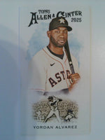 2025 Topps Allen & Ginter Baseball Mini 1889 N222 Yordan Alvarez #N222-10