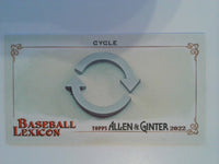 2022 Topps Allen & Ginter Baseball Mini Baseball Lexicon Cycle #BL-15
