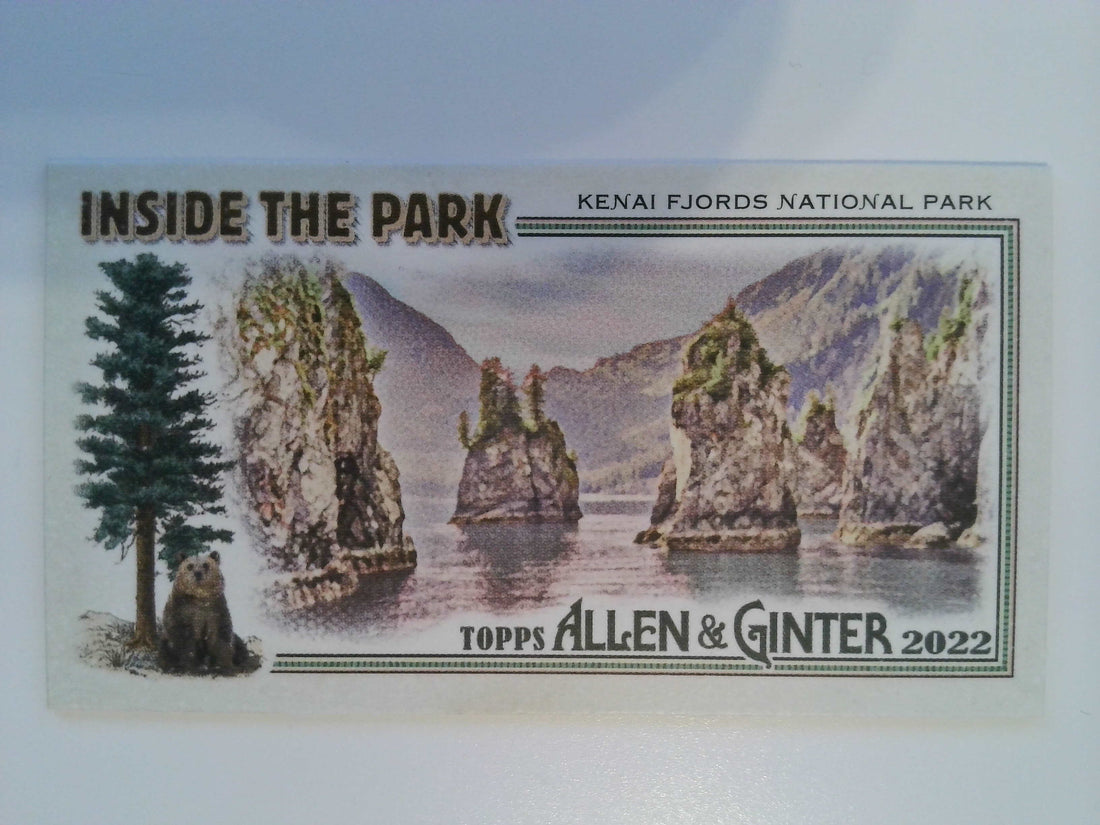 2022 Allen & Ginter Inside the Park Boxloader Kenai Fjords National Park #ITPB-9