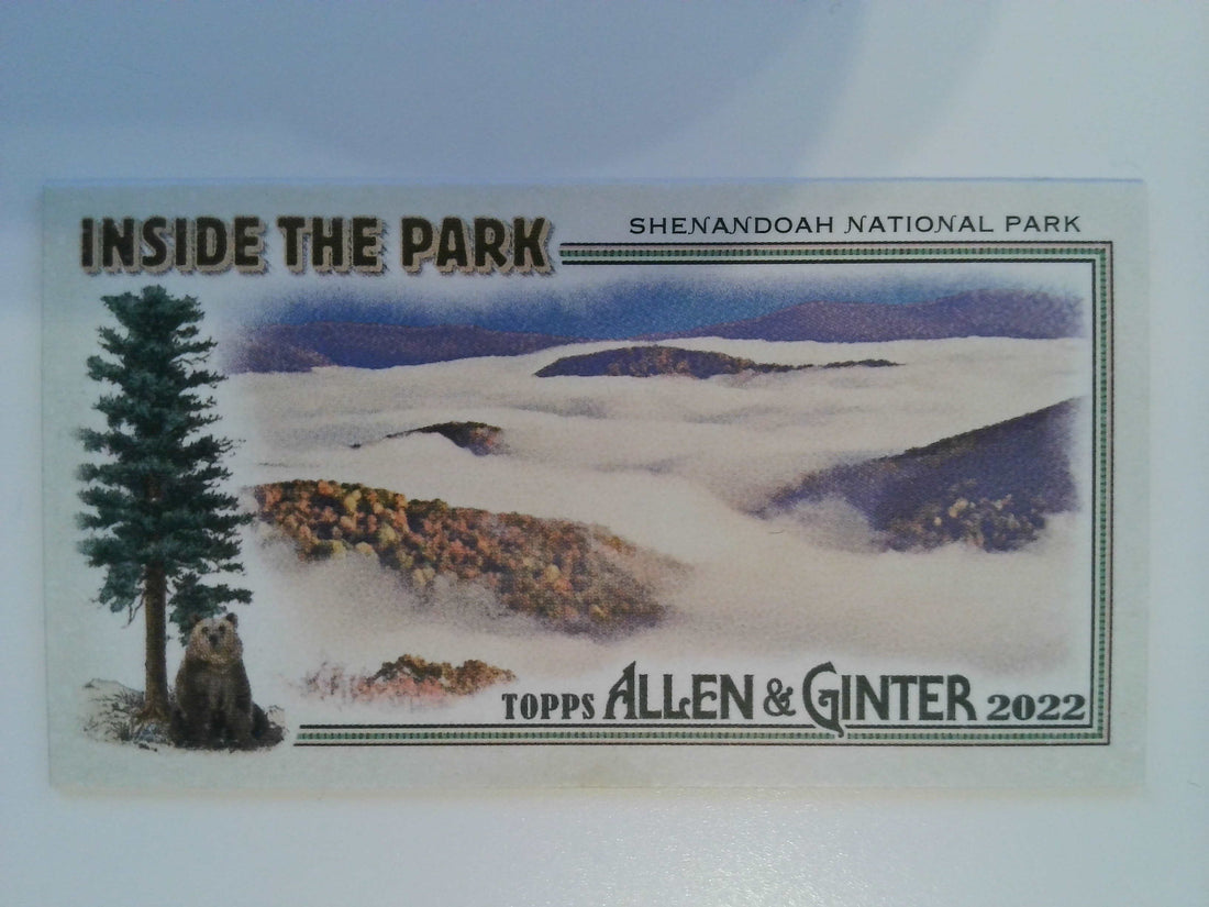 2022 Allen & Ginter Mini Inside the Park Shenandoah National Park #ITP-18